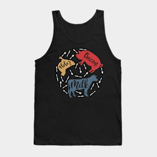 Eggs Bacon Milk Tank Top